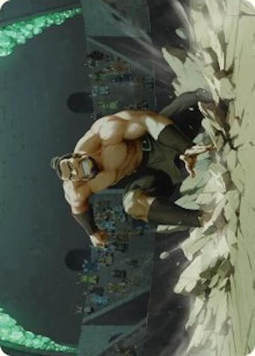 Art Series: The Boulder, Ready to Rumble Card Front