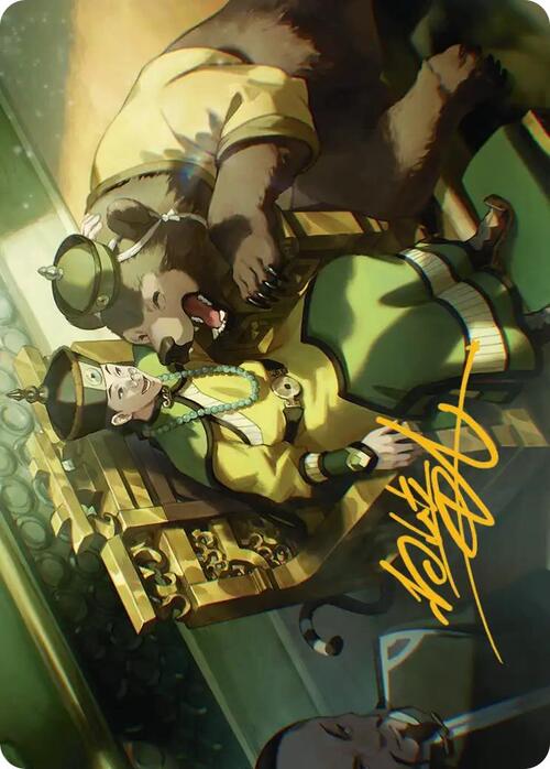 Art Series: The Earth King Card Front