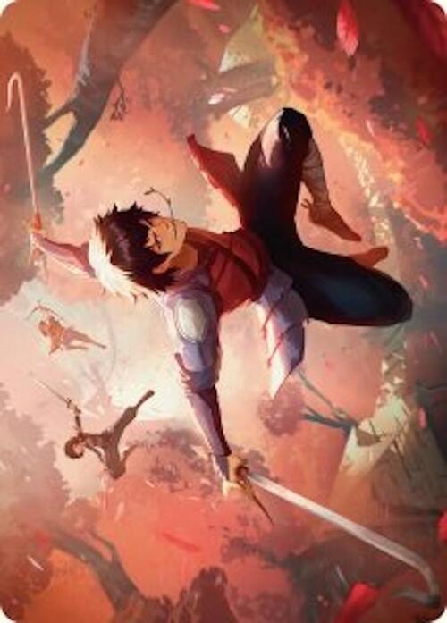 Art Series: Jet, Freedom Fighter Card Front