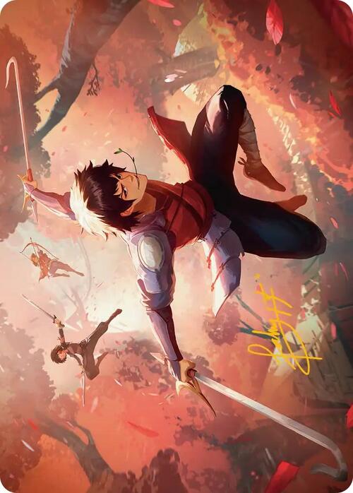 Art Series: Jet, Freedom Fighter Card Front