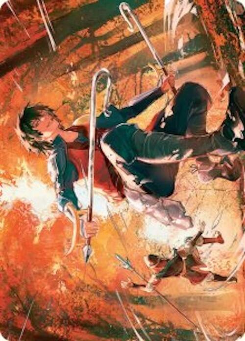 Art Series: Jet, Rebel Leader Card Front