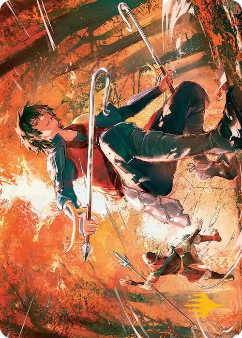 Art Series: Jet, Rebel Leader Card Front