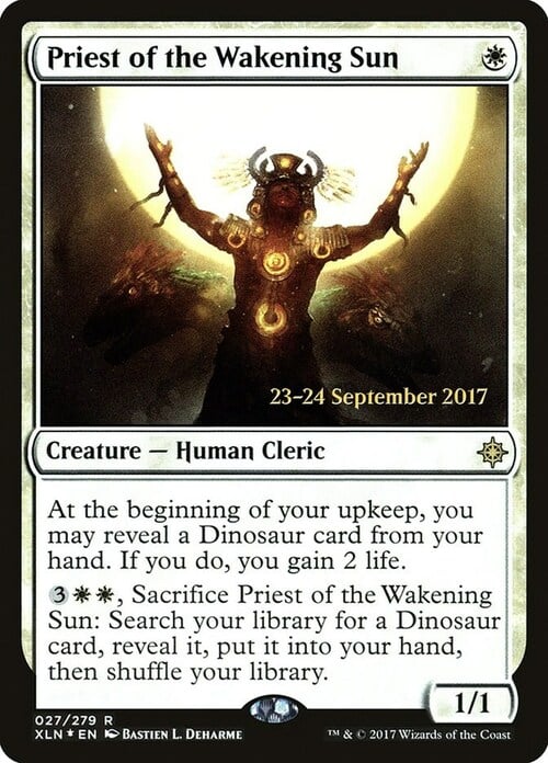 Priest of the Wakening Sun Card Front