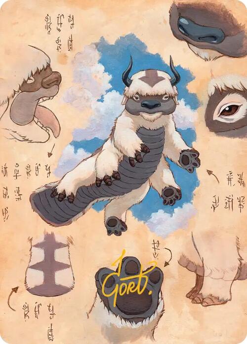 Art Series: Appa, Steadfast Guardian Card Front