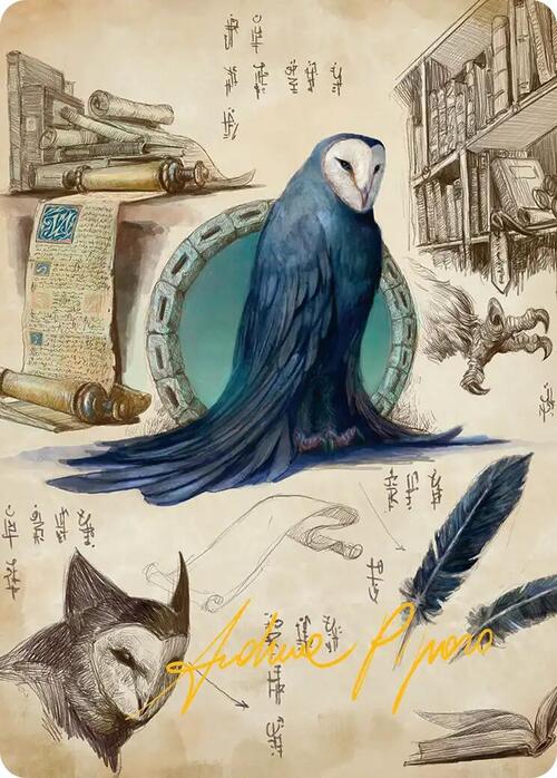 Art Series: Wan Shi Tong, Librarian Card Front