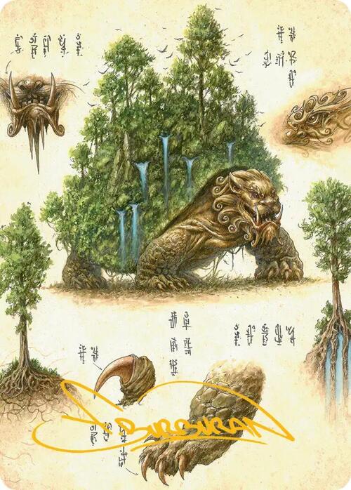 Art Series: The Lion-Turtle Card Front