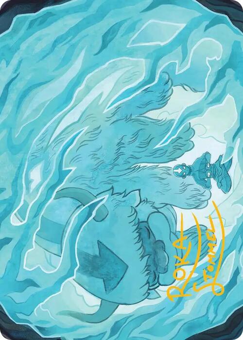 Art Series: Aang's Iceberg Card Front