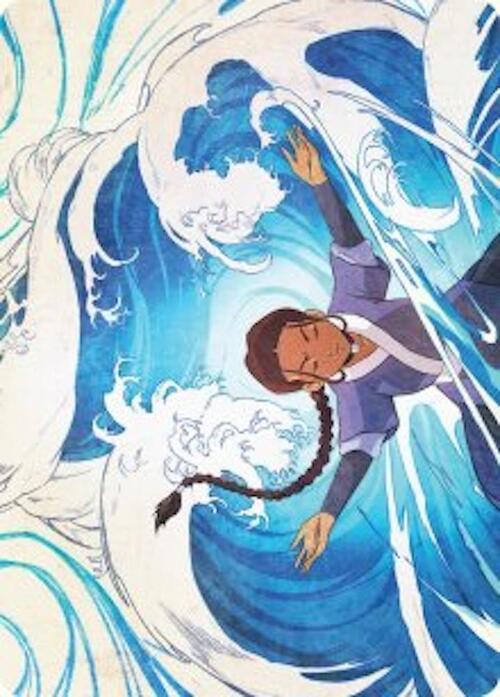 Art Series: Katara, Water Tribe's Hope Card Front