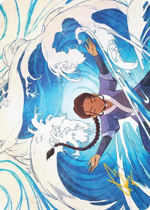 Art Series: Katara, Water Tribe's Hope Card Front