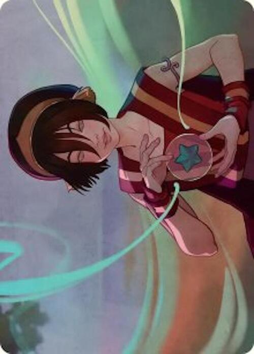 Art Series: Toph, the First Metalbender Card Front