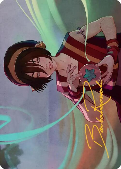 Art Series: Toph, the First Metalbender Card Front