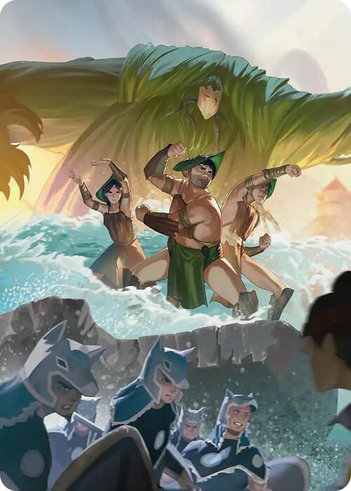 Art Series: Swampbenders Card Front