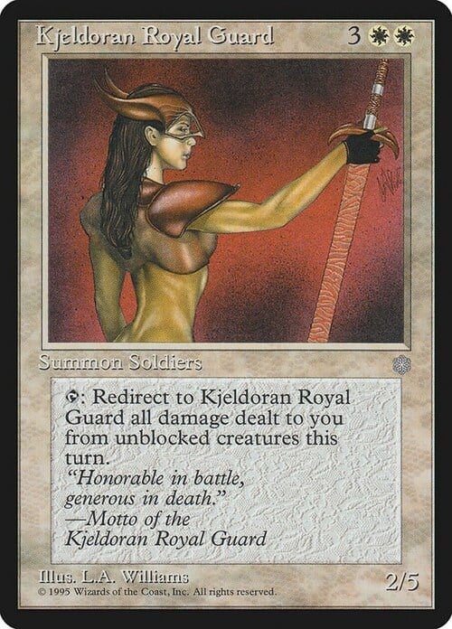 Kjeldoran Royal Guard Card Front