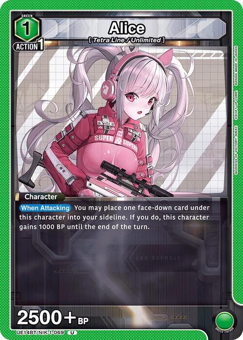 Alice Card Front