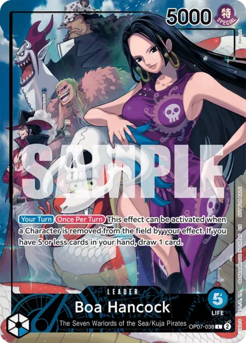 Boa Hancock Card Front