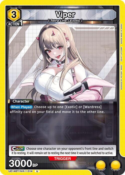 Viper Card Front