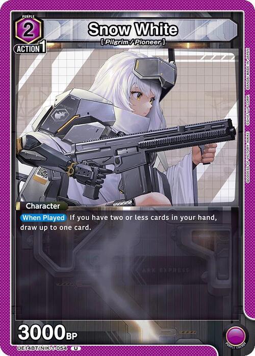 Snow White Card Front