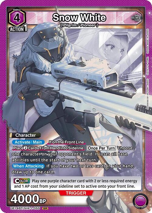 Snow White Card Front