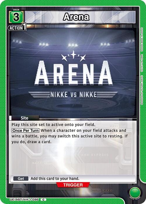 Arena Card Front
