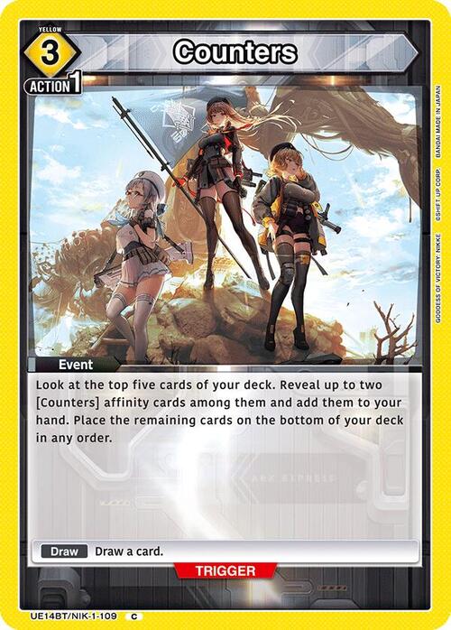 Counters Card Front