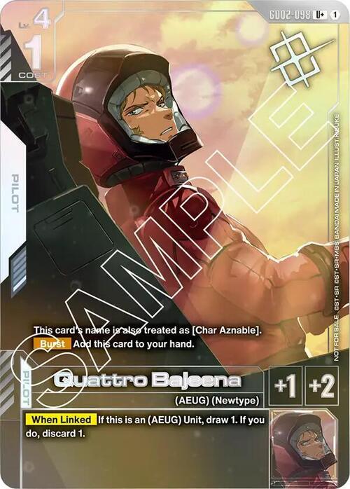 Quattro Bajeena Card Front