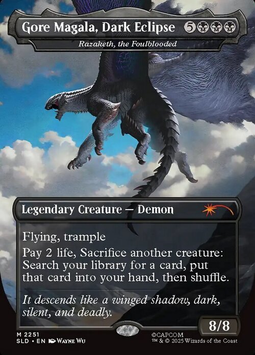 Razaketh, dal Sangue Impuro Card Front