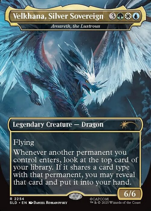 Amareth, la Scintillante Card Front