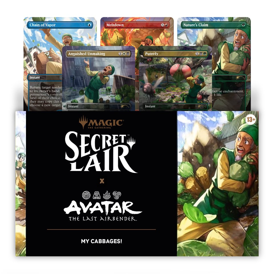 Secret Lair Drop Series: Secret Lair x Avatar: The Last Airbender Superdrop: My Cabbages!