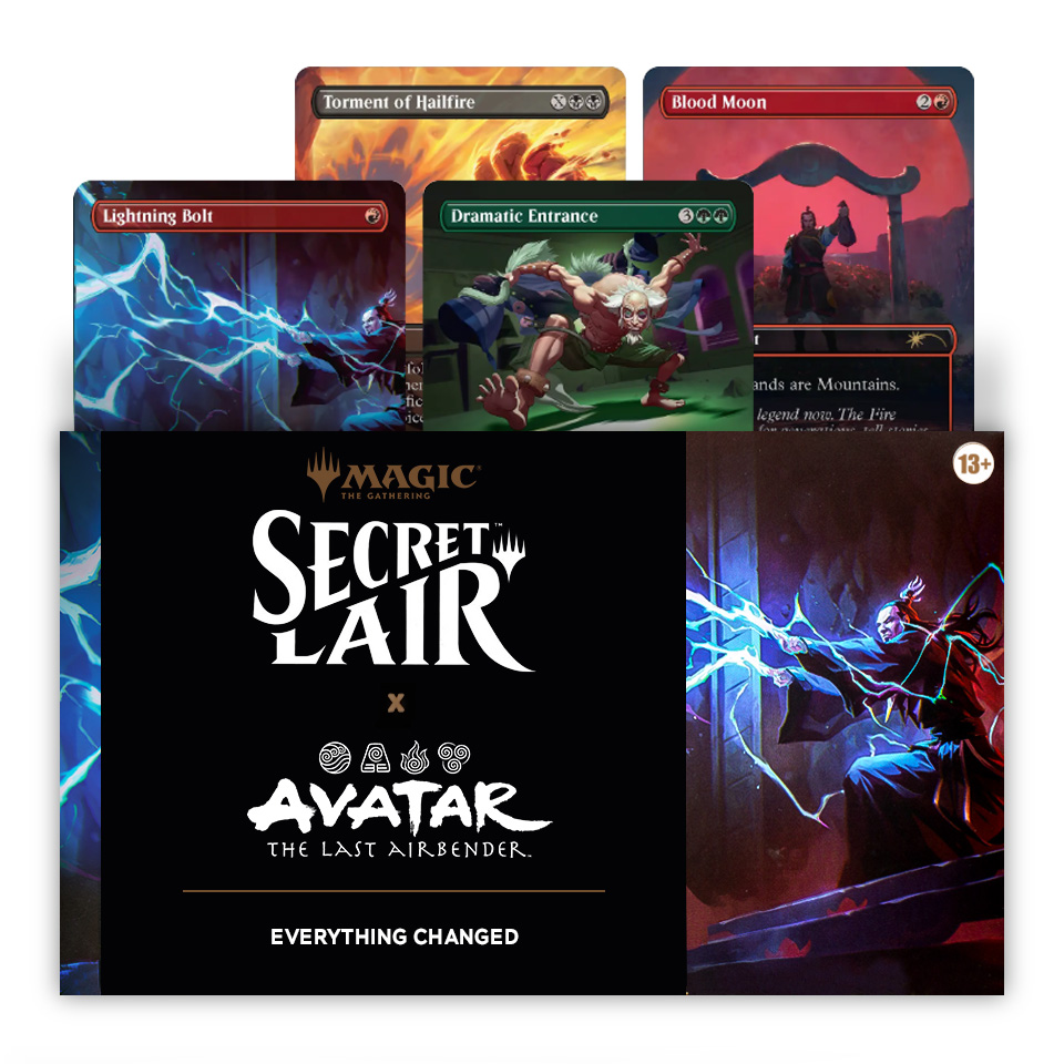 Secret Lair Drop Series: Secret Lair x Avatar: The Last Airbender Superdrop: Everything Changed