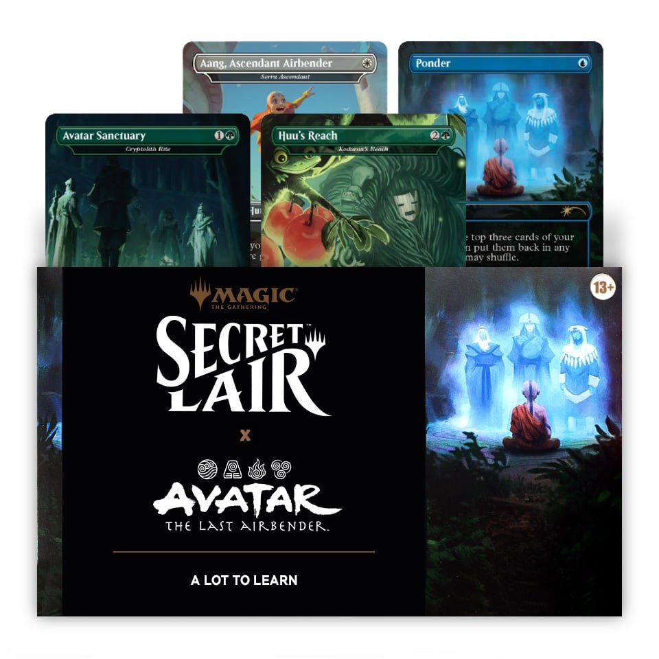 Secret Lair Drop Series: Secret Lair x Avatar: The Last Airbender Superdrop: A Lot to Learn