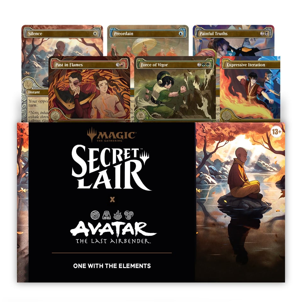 Secret Lair Drop Series: Secret Lair x Avatar: The Last Airbender Superdrop: One with the Elements