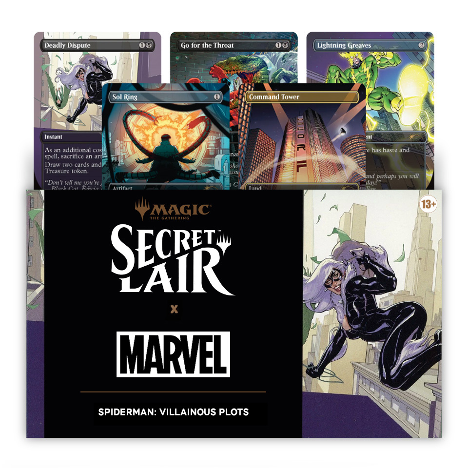 Secret Lair Drop Series: Secret Lair x Marvel's Spider-Man Superdrop: Villainous Plots