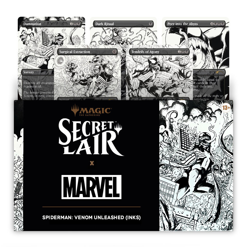 Secret Lair Drop Series: Secret Lair x Marvel's Spider-Man Superdrop: Venom Unleashed