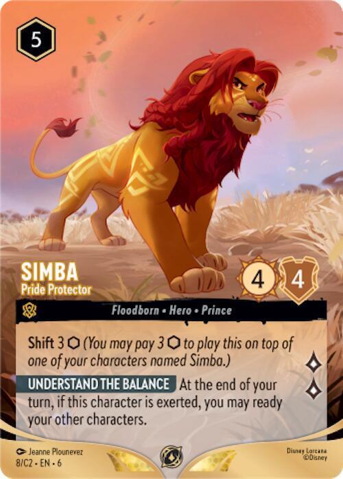 Simba - Pride Protector Card Front