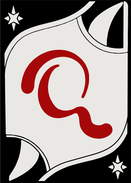 Secret Lair Countdown Kit: An Encyclopedia of Magic Face Card "Q" Card Front
