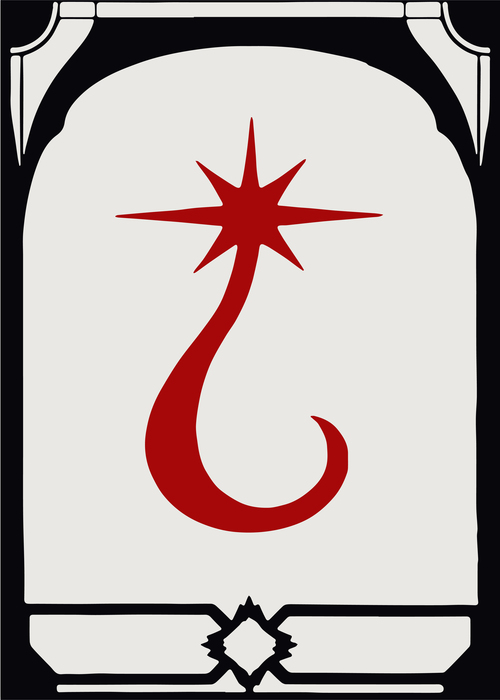 Secret Lair Countdown Kit: An Encyclopedia of Magic Face Card "T" Card Front