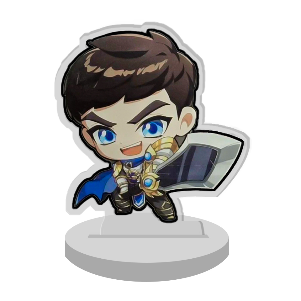 Origins Proving Grounds: "Garen" Double-Sided Acrylic Standee