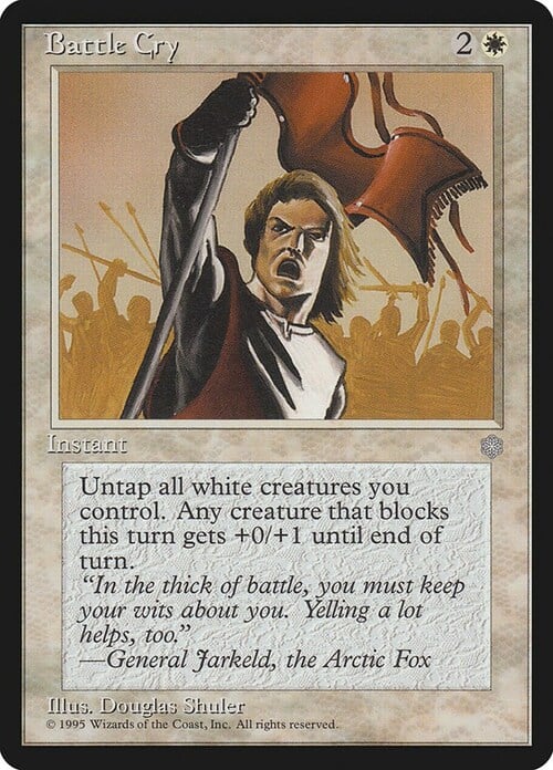 Battle Cry Card Front