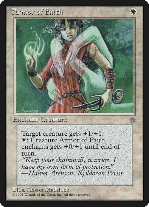 Armor of Faith Card Front