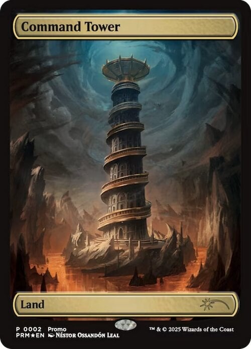 Command Tower Card Front