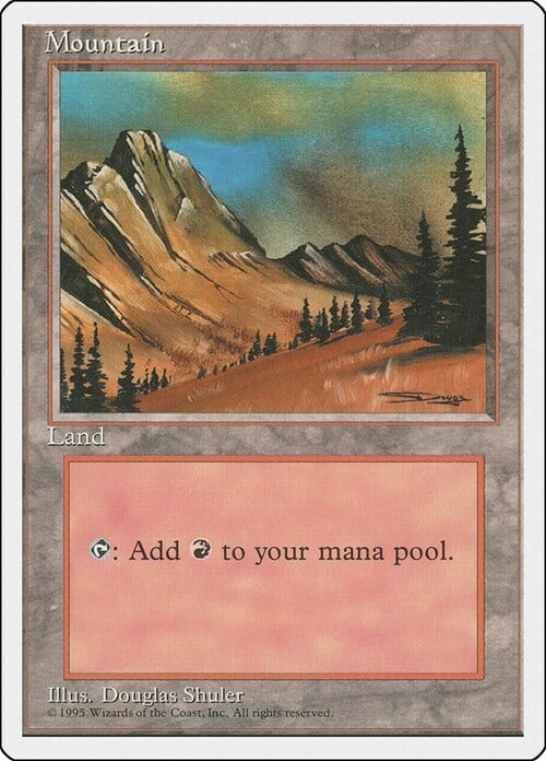 Mountain Card Front