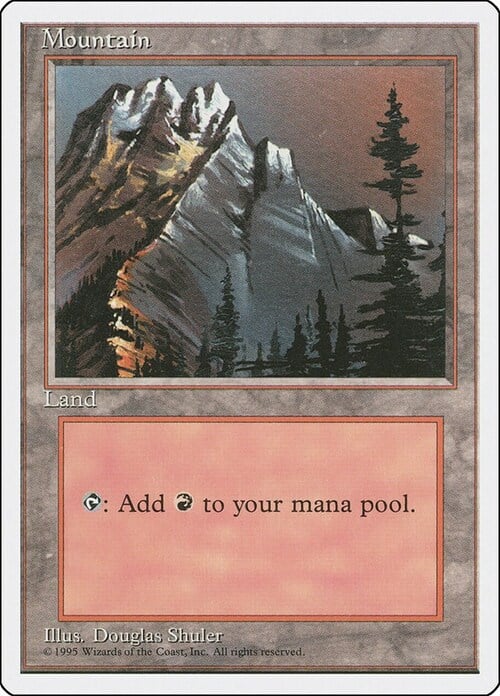 Mountain Card Front