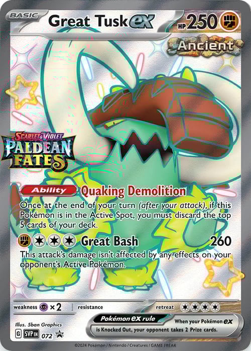 Grandizanne ex [Bedrock Breaker | Gigaton Husk] Card Front