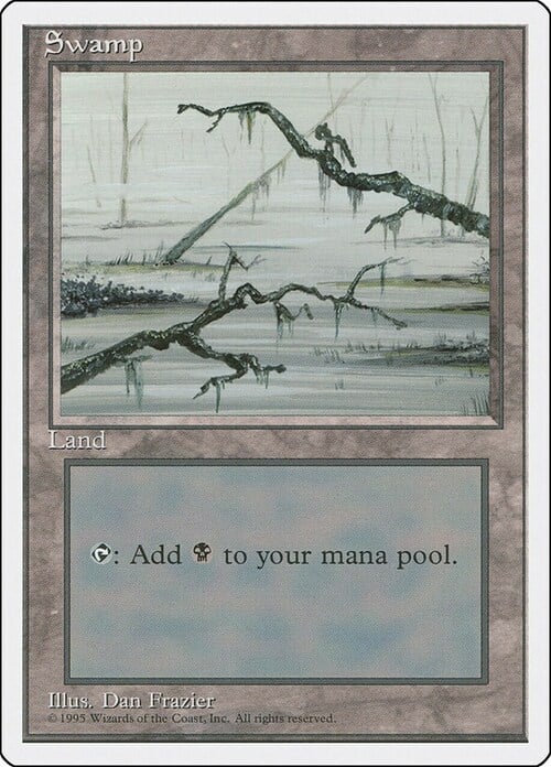 Swamp Card Front