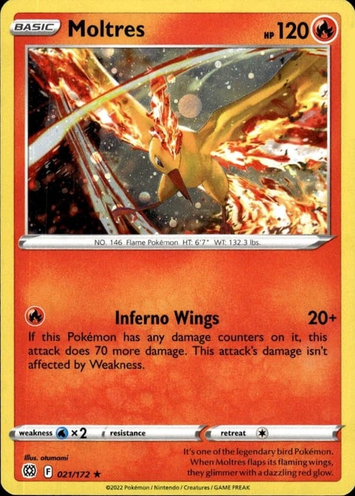 Moltres Card Front