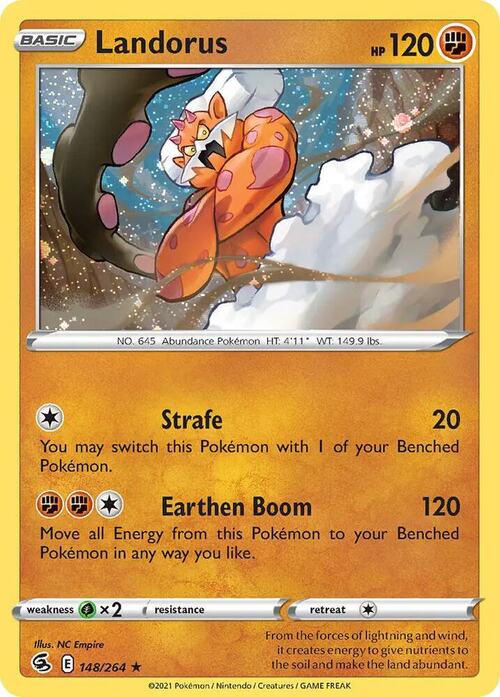 Landorus Card Front