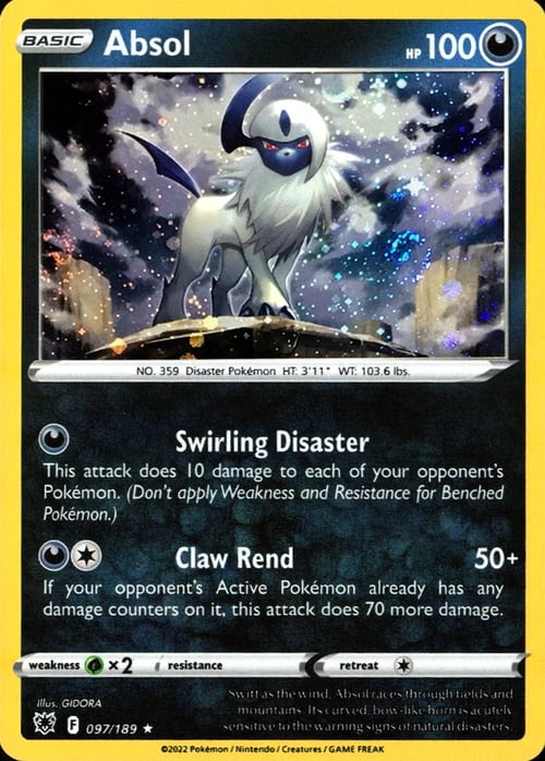 Absol Card Front