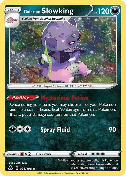 Galarian Slowking Card Front