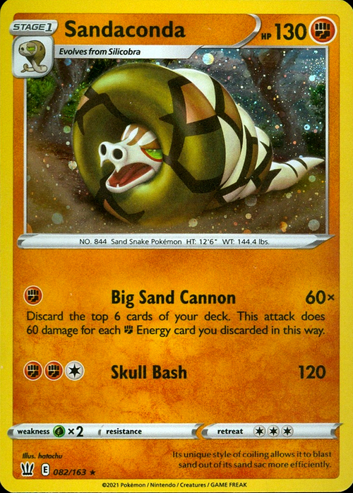 Sandaconda Card Front