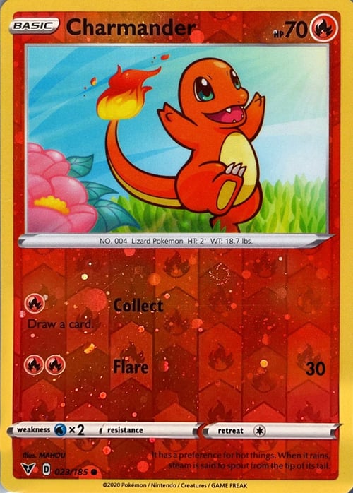 Charmander Card Front